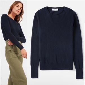 EVERLANE The Cashmere Sweater Navy